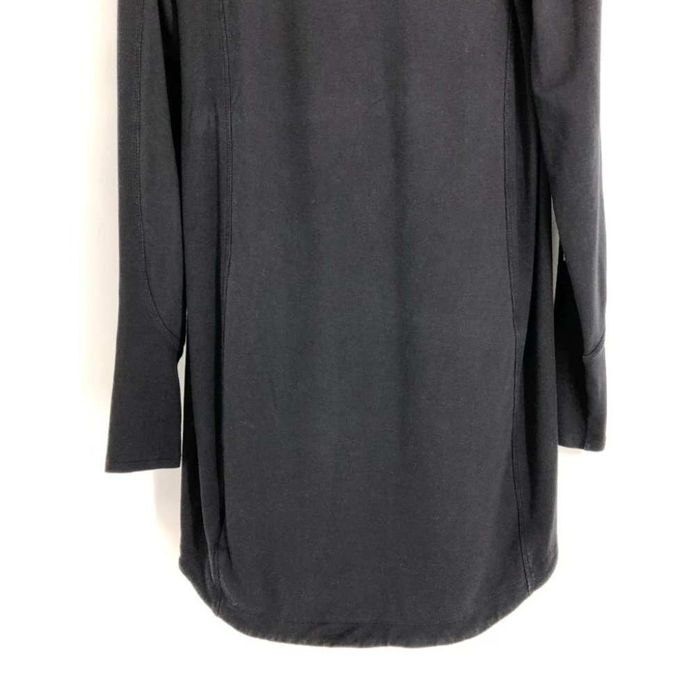 Athleta Black Long Sleeve Balance Sweatshirt Dress size S - Picture 13 of 16